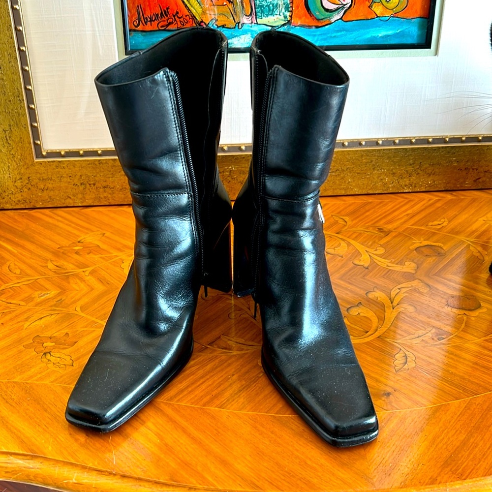 Leather Ankle Boots